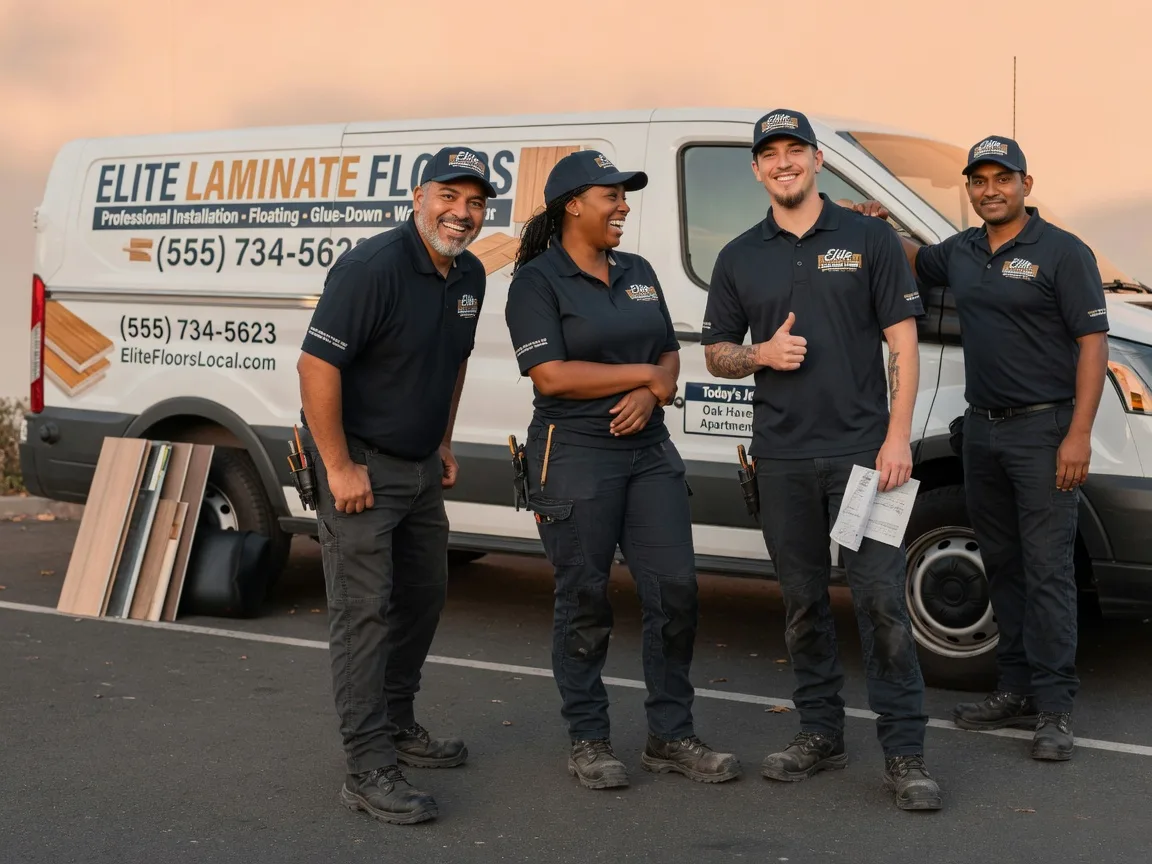 Laminate flooring installation company in Taylor, ND